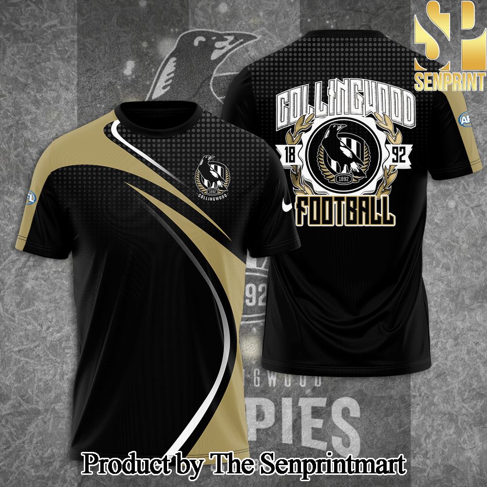 Collingwood FC 3D Full Printed Shirt – SEN4124