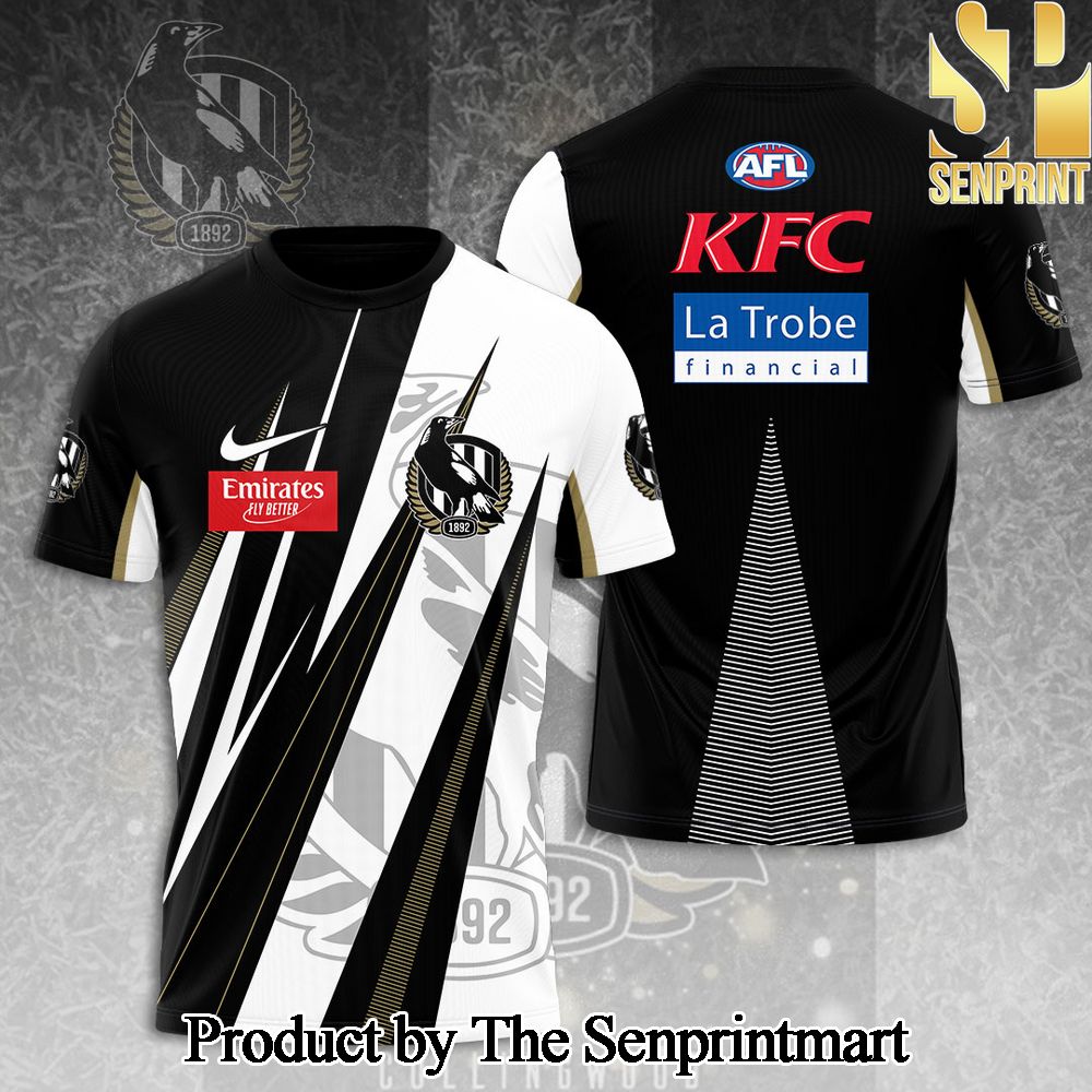 Collingwood FC 3D Full Printed Shirt – SEN5512