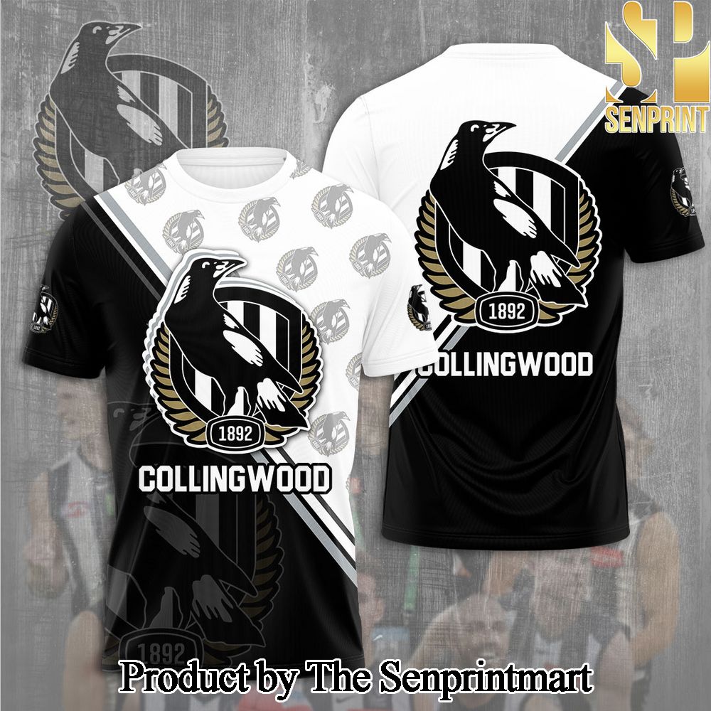 Collingwood FC 3D Full Printed Shirt – SEN5605