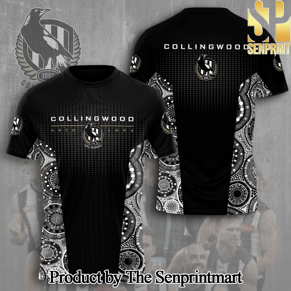 Collingwood FC 3D Full Printed Shirt – SEN5662