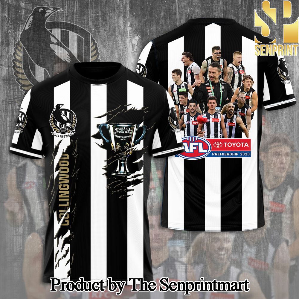 Collingwood FC 3D Full Printed Shirt – SEN5884