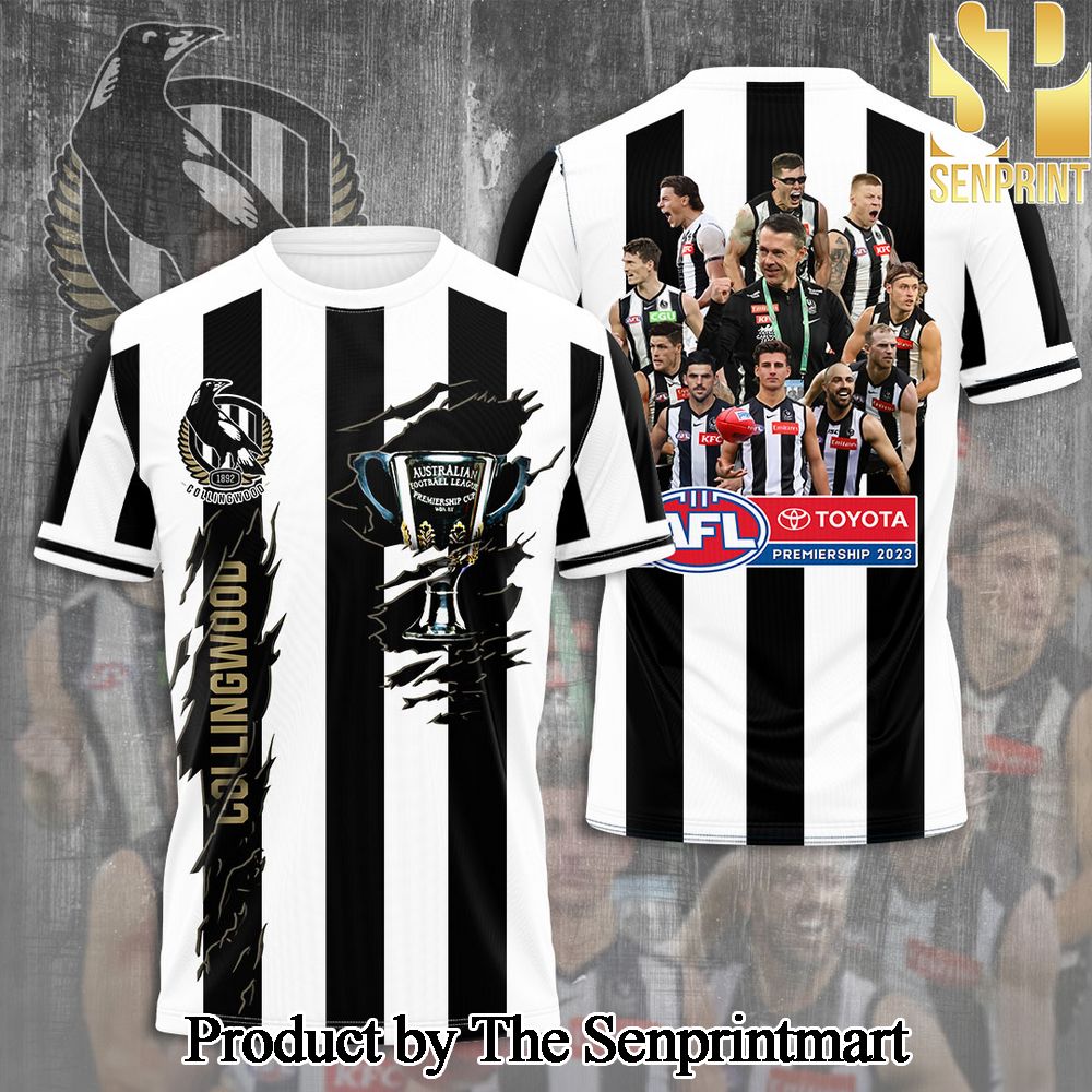 Collingwood FC 3D Full Printed Shirt – SEN5885