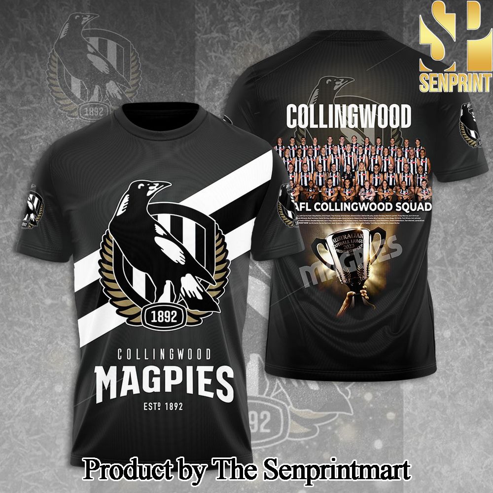 Collingwood FC 3D Full Printed Shirt – SEN6729