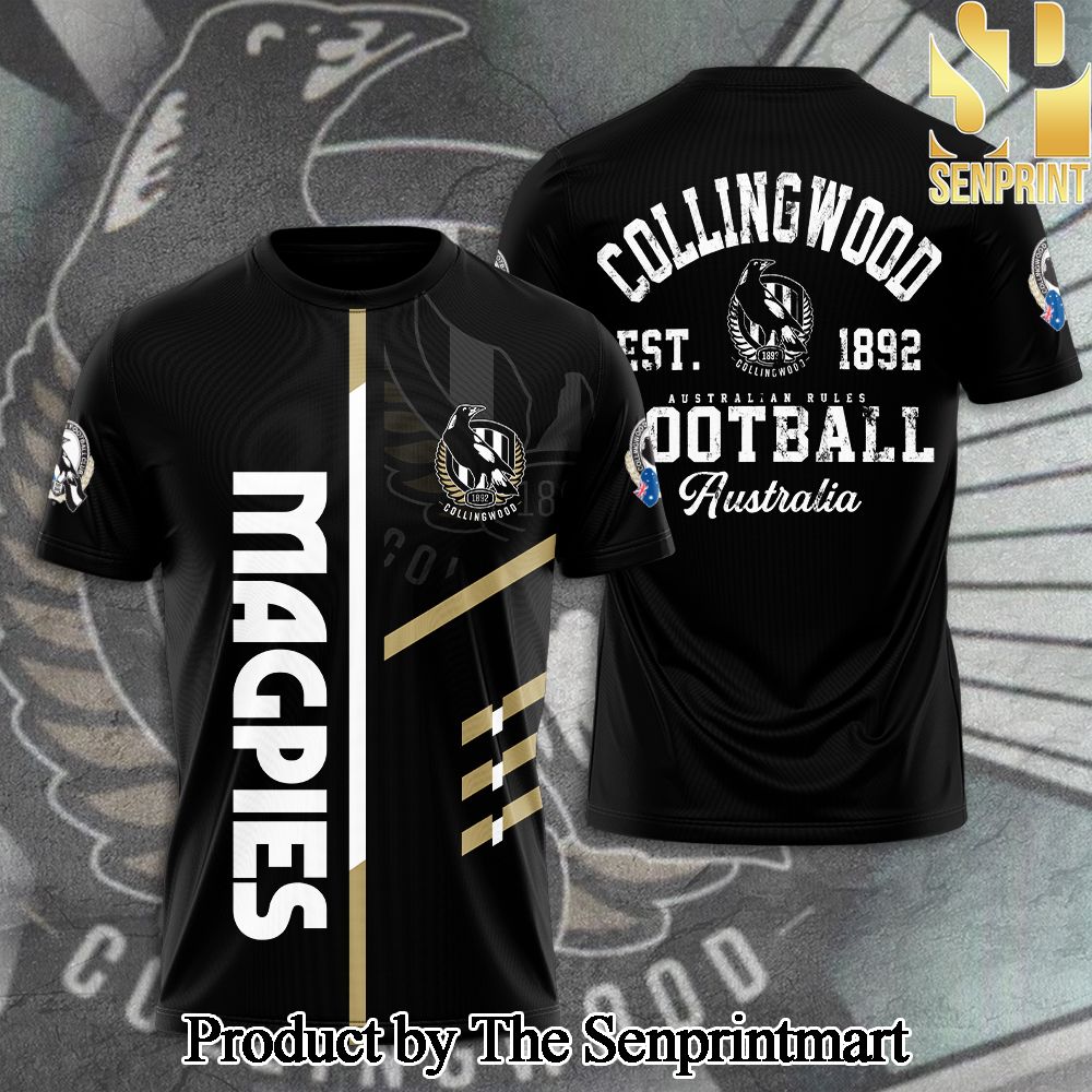 Collingwood FC 3D Full Printed Shirt – SEN6804