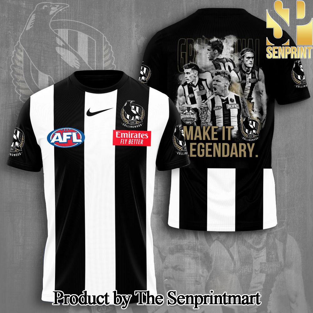 Collingwood FC 3D Full Printed Shirt – SEN6814