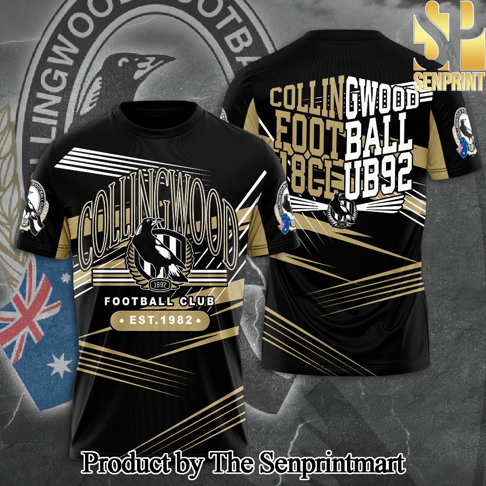 Collingwood FC 3D Full Printed Shirt – SEN6833