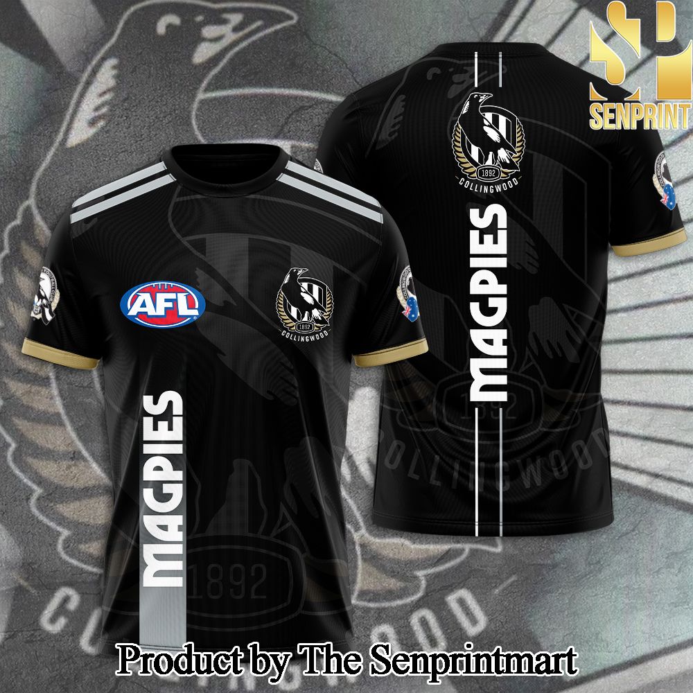 Collingwood FC 3D Full Printed Shirt – SEN6835