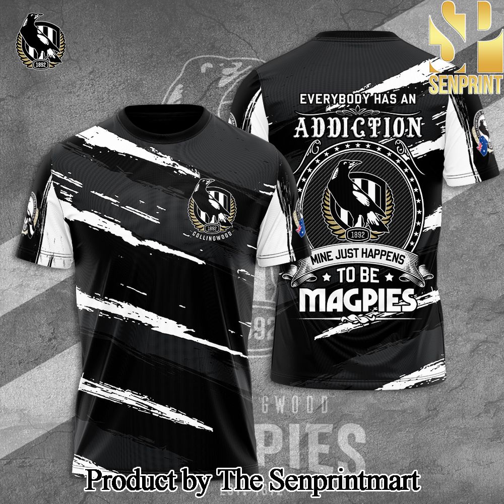 Collingwood FC 3D Full Printed Shirt – SEN6841