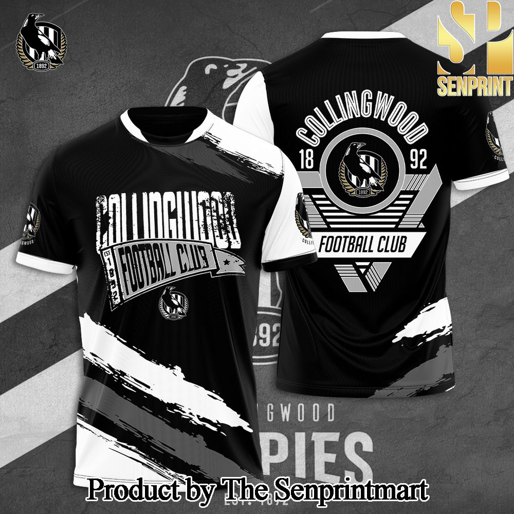 Collingwood FC 3D Full Printed Shirt – SEN6847