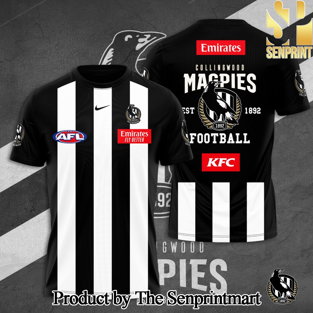 Collingwood FC 3D Full Printed Shirt – SEN7387