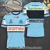 Cronulla-Sutherland Sharks 3D Full Printed Shirt – SEN7218