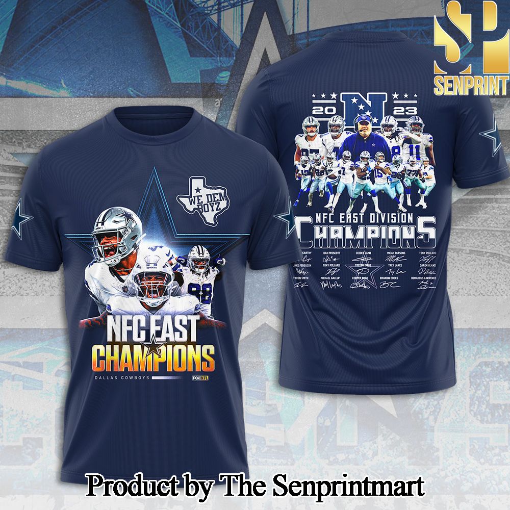 Dallas Cowboys National Football League 3D Full Printed Shirt – SEN4750