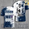 Dallas Cowboys National Football League 3D Full Printed Shirt – SEN4785