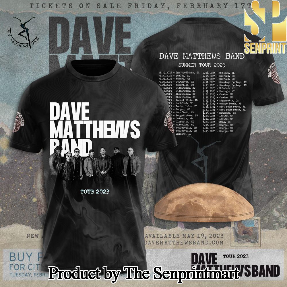 Dave Matthews 3D Full Printed Shirt – SEN5741