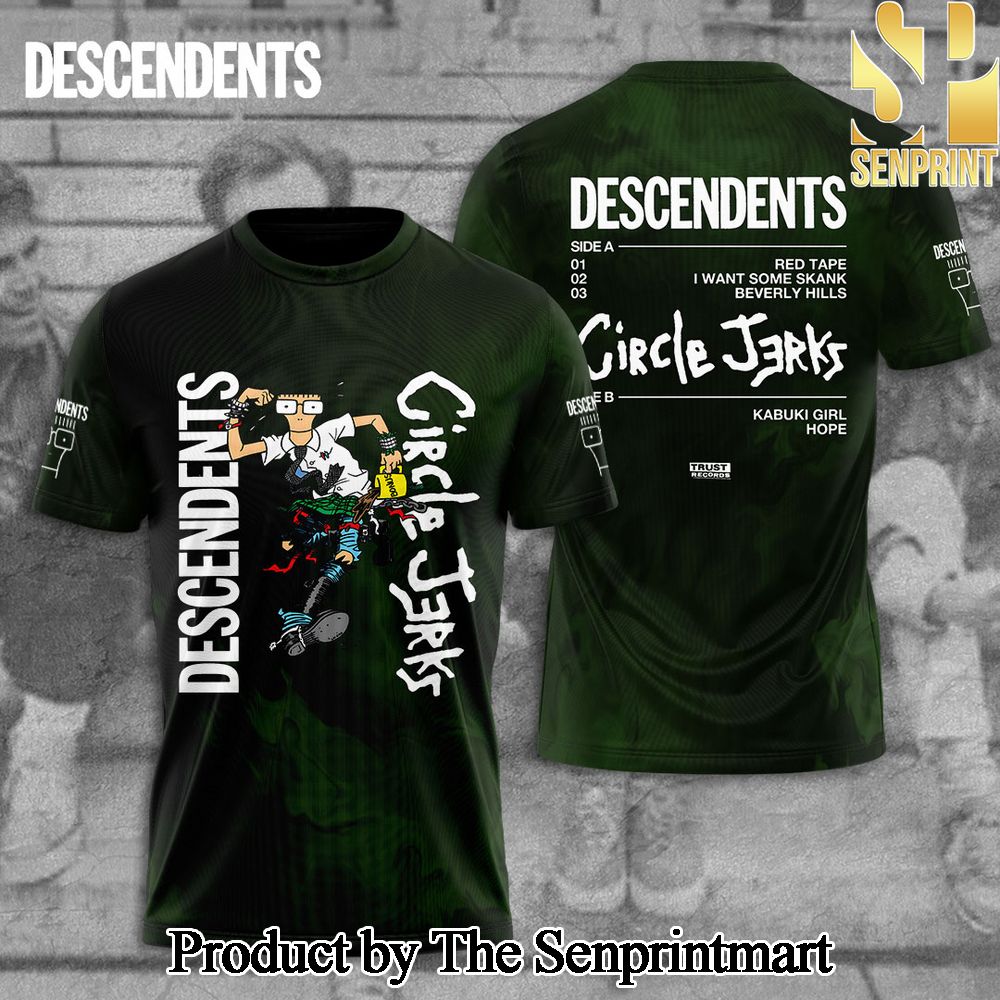 Descendents 3D Full Printed Shirt – SEN2787