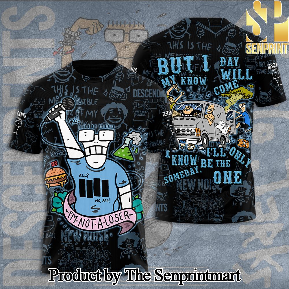 Descendents 3D Full Printed Shirt – SEN2789