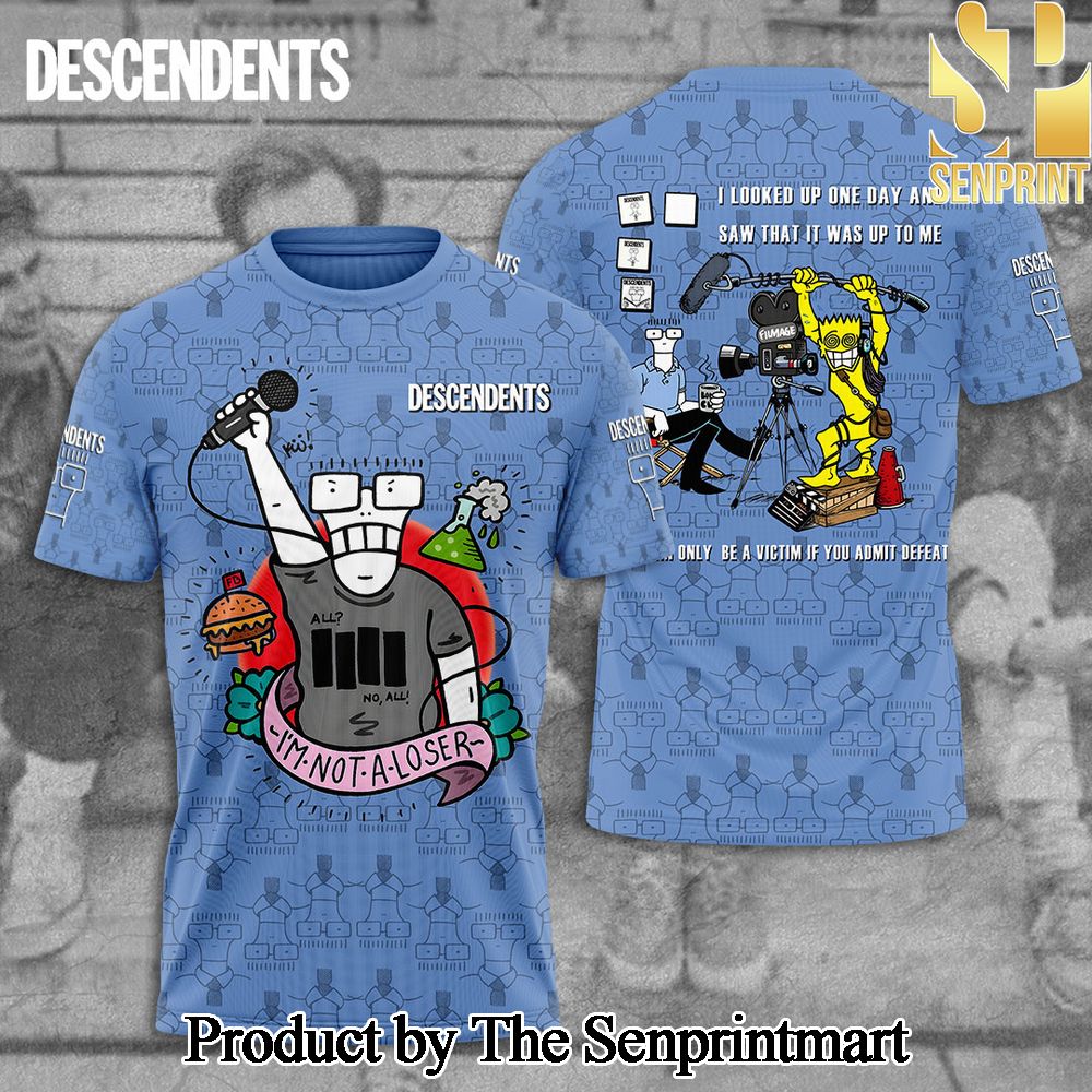 Descendents 3D Full Printed Shirt – SEN2794