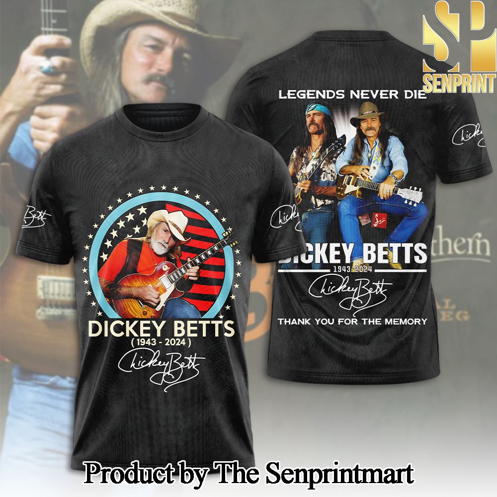 Dickey Betts 3D Full Printed Shirt – SEN3145