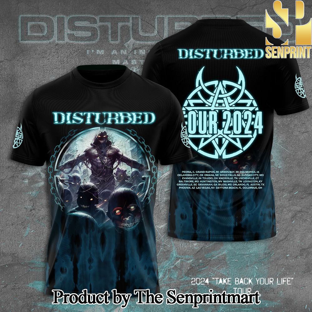 Disturbed 3D Full Printed Shirt – SEN3077