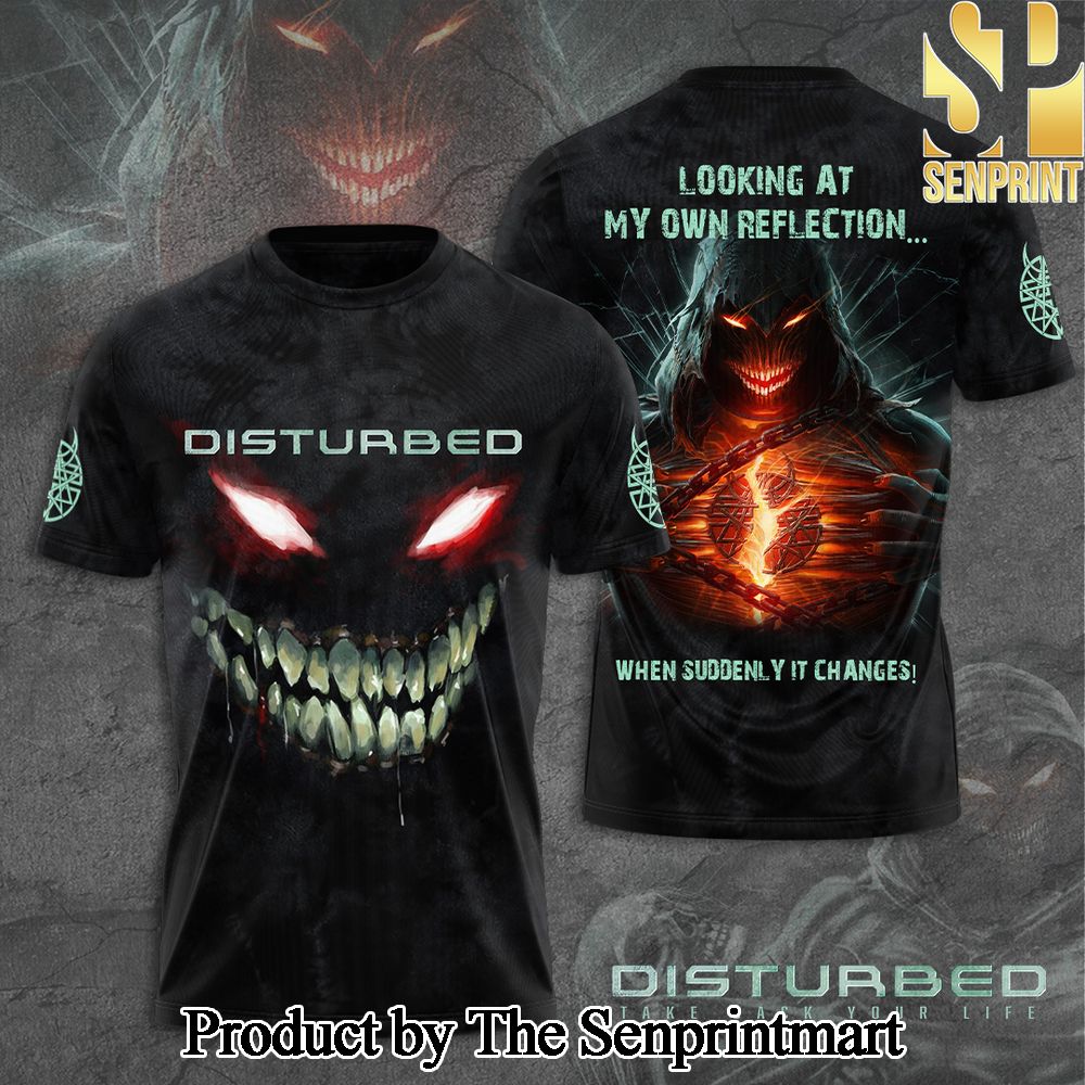 Disturbed 3D Full Printed Shirt – SEN7081