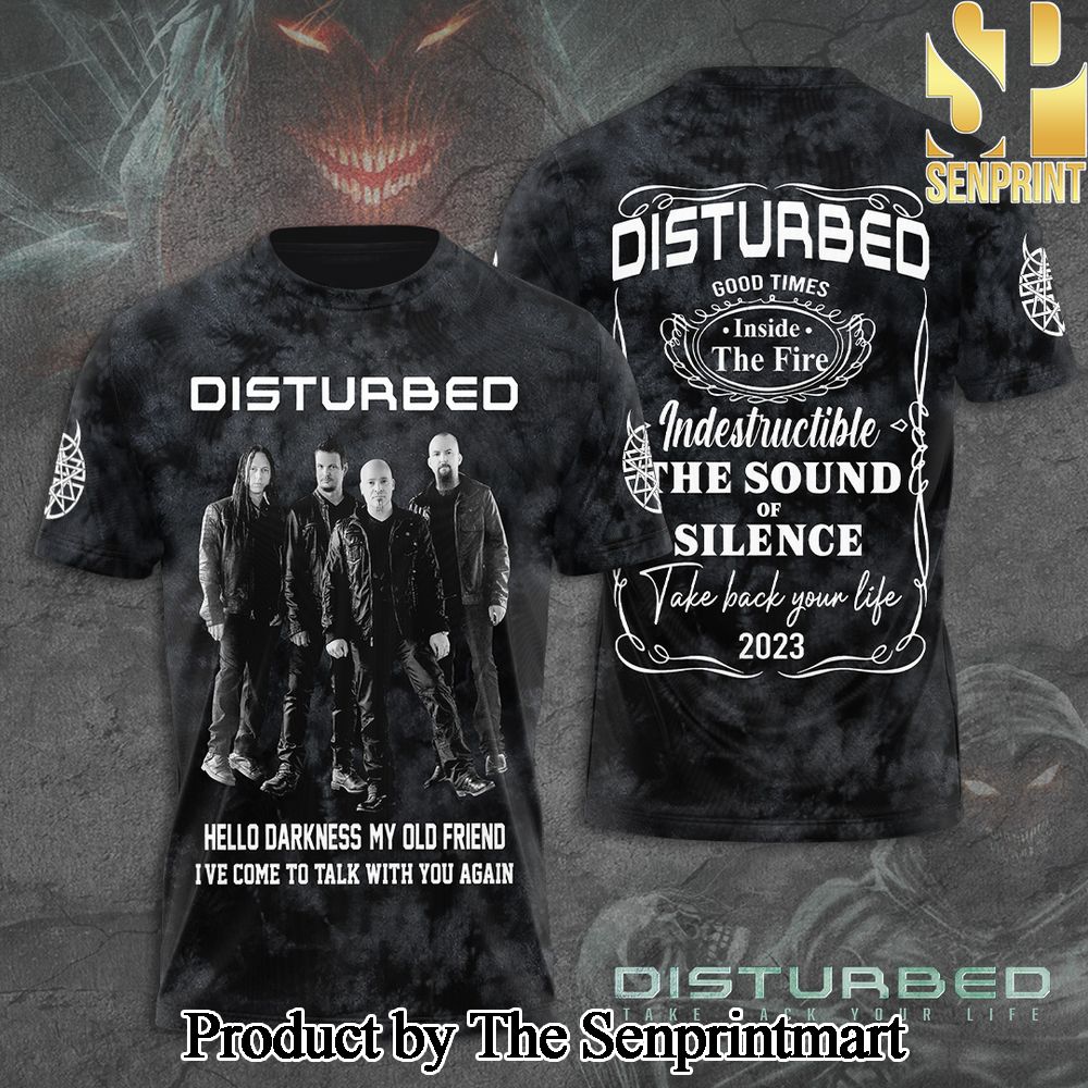 Disturbed 3D Full Printed Shirt – SEN7314