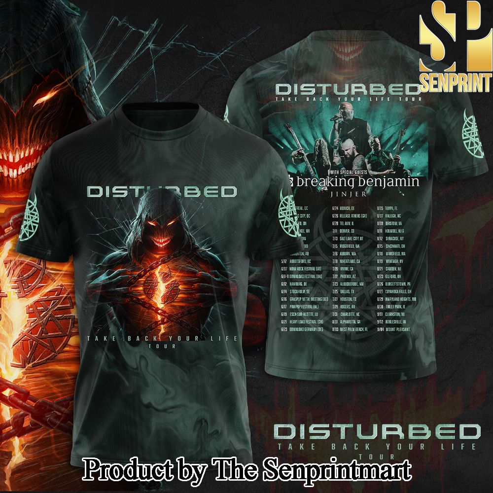 Disturbed 3D Full Printed Shirt – SEN7321