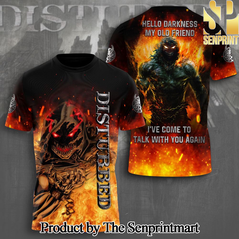 Disturbed 3D Full Printed Shirt – SEN7366