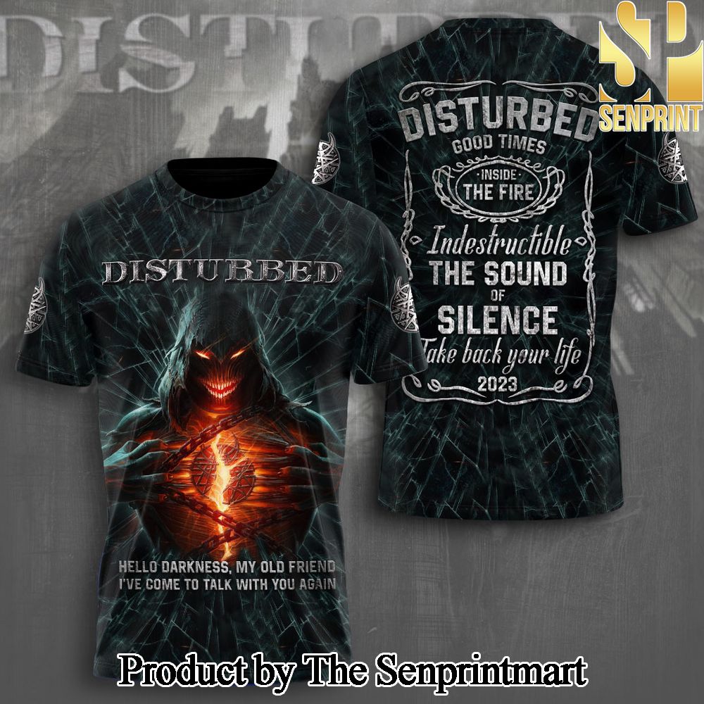 Disturbed 3D Full Printed Shirt – SEN7370