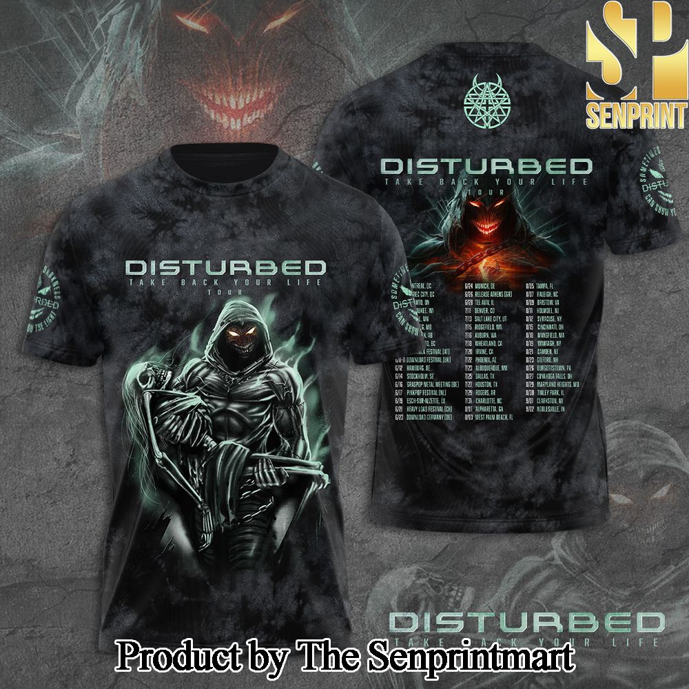 Disturbed 3D Full Printed Shirt – SEN7377