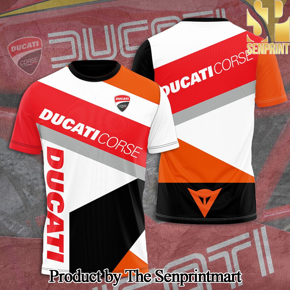 Ducati Lenovo Team 3D Full Printed Shirt – SEN5508