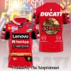 Ducati Lenovo Team x Francesco Bagnaia 3D Full Printed Shirt – SEN5195