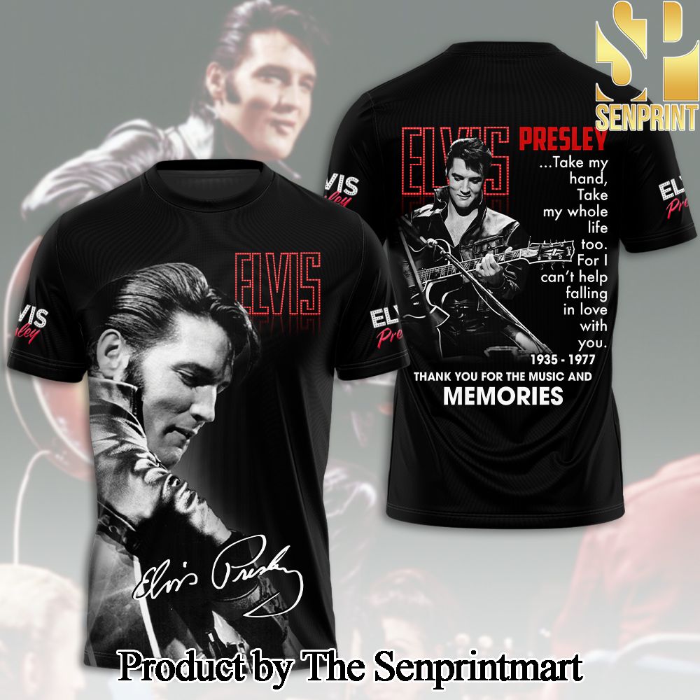 Elvis Presley 3D Full Printed Shirt – SEN2989