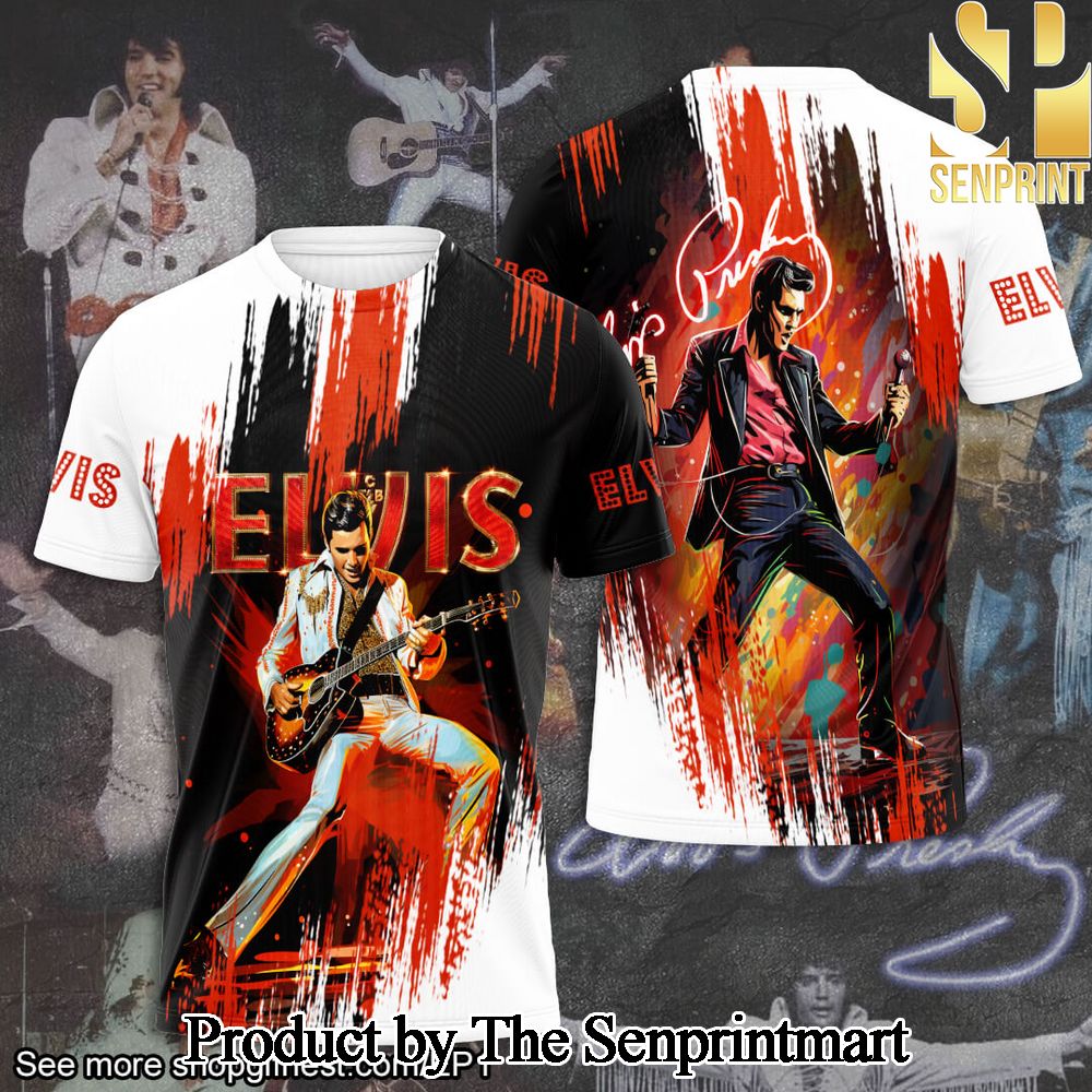 Elvis Presley 3D Full Printed Shirt – SEN3378