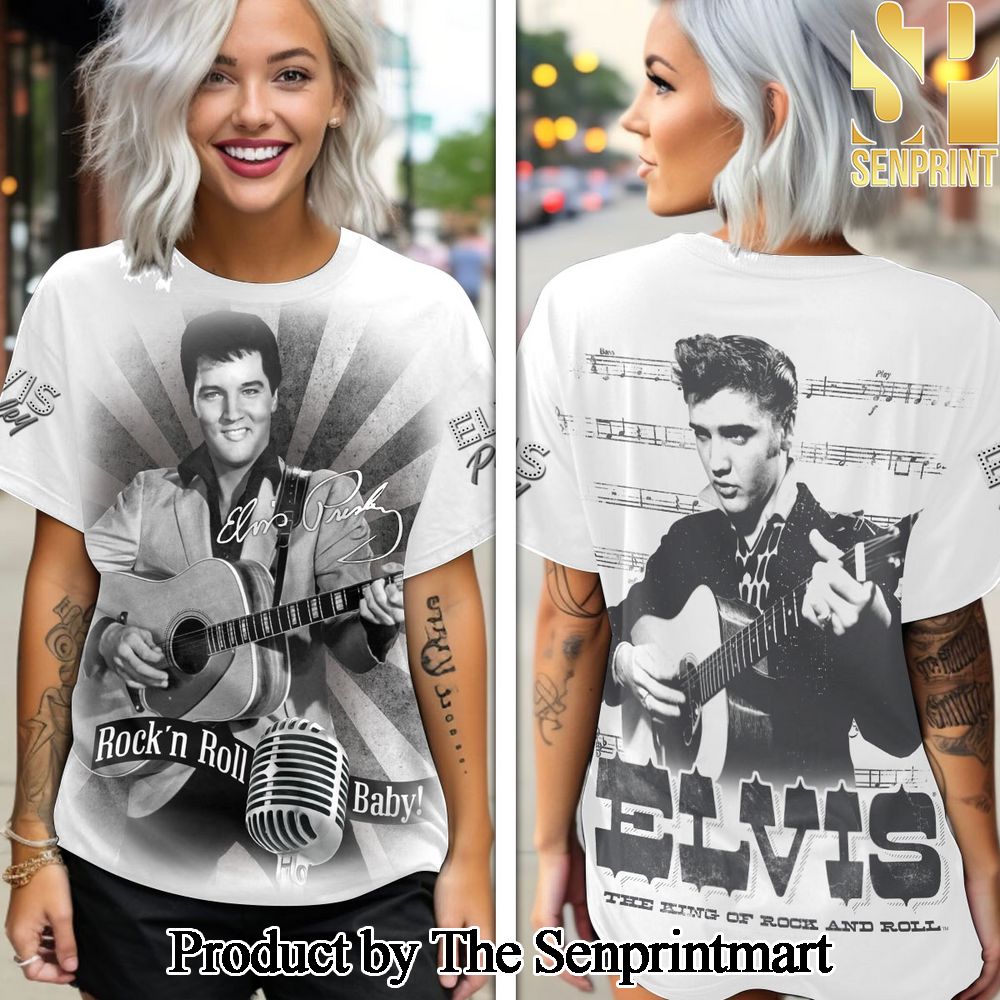 Elvis Presley 3D Full Printed Shirt – SEN3876