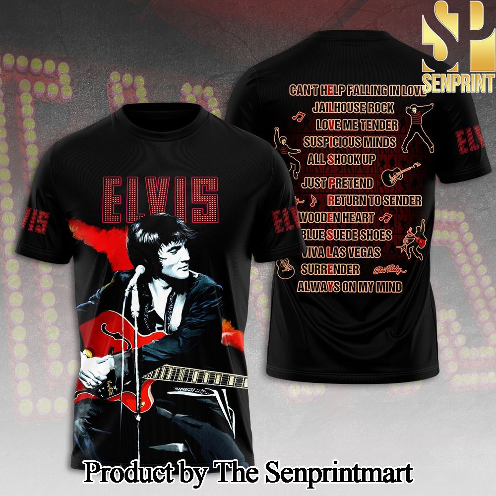 Elvis Presley 3D Full Printed Shirt – SEN4268