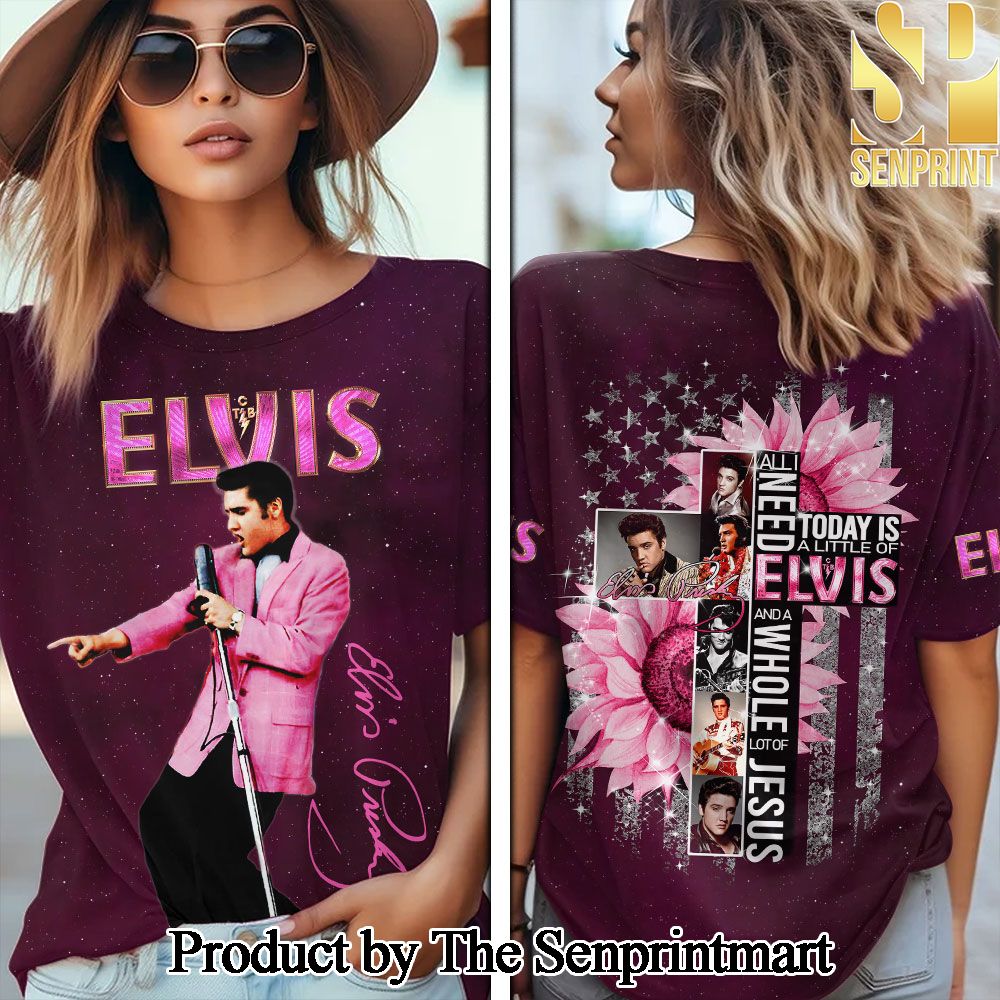 Elvis Presley 3D Full Printed Shirt – SEN4633