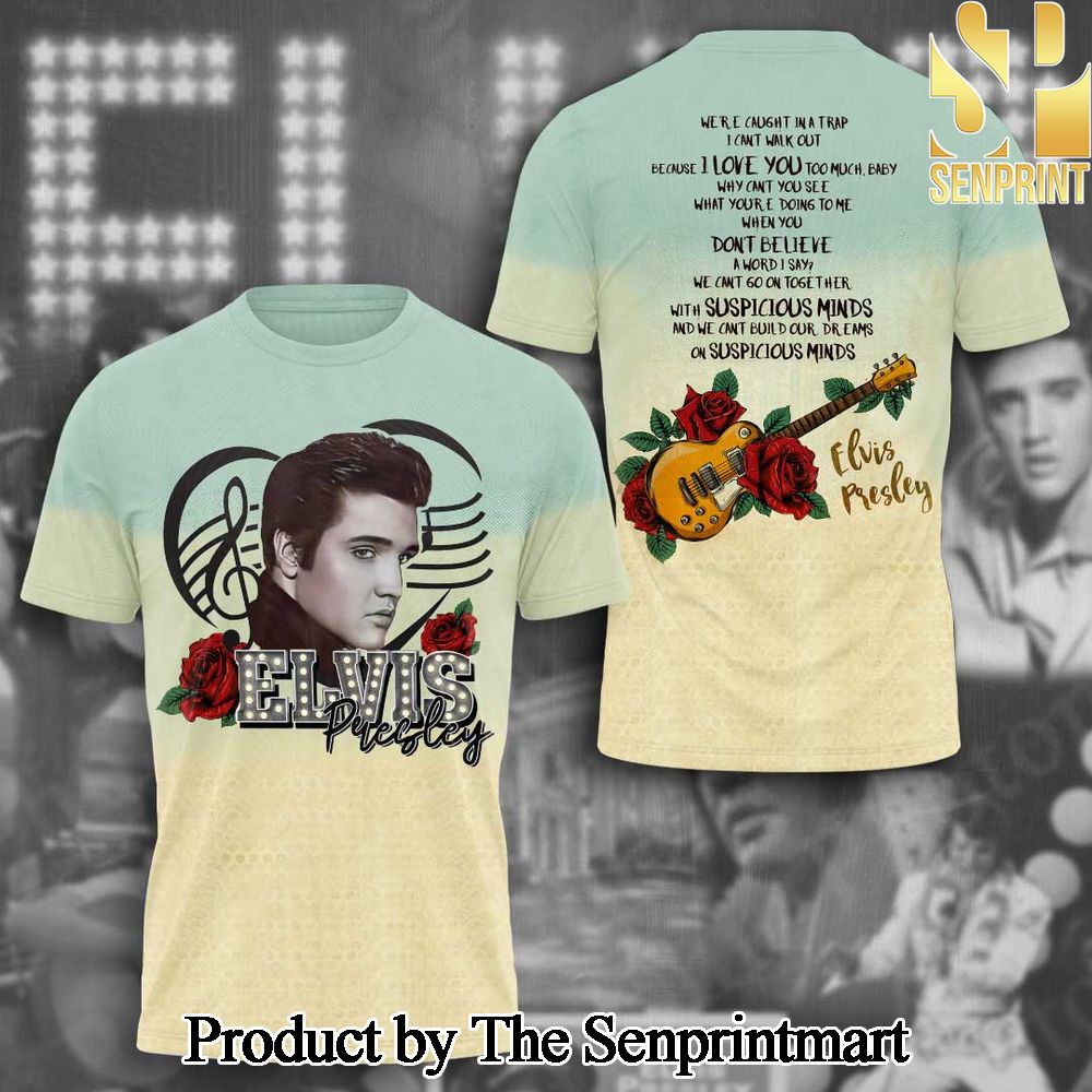 Elvis Presley 3D Full Printed Shirt – SEN4921