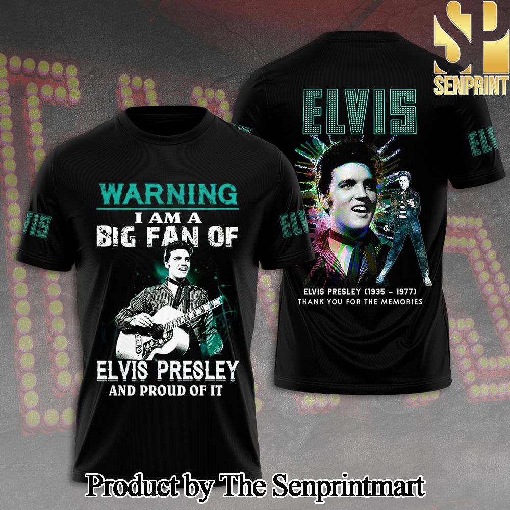 Elvis Presley 3D Full Printed Shirt – SEN4936