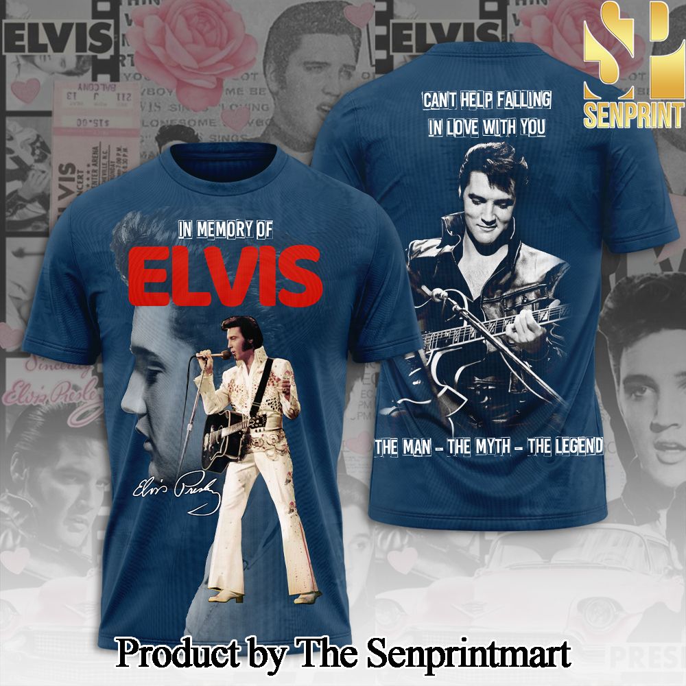 Elvis Presley 3D Full Printed Shirt – SEN5196