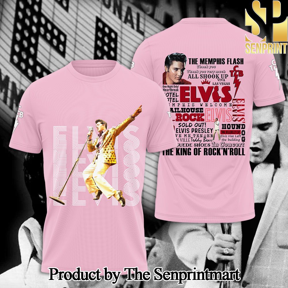 Elvis Presley 3D Full Printed Shirt – SEN5498