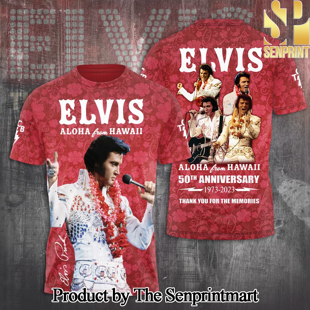 Elvis Presley 3D Full Printed Shirt – SEN5588