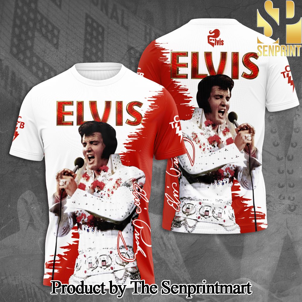 Elvis Presley 3D Full Printed Shirt – SEN5693