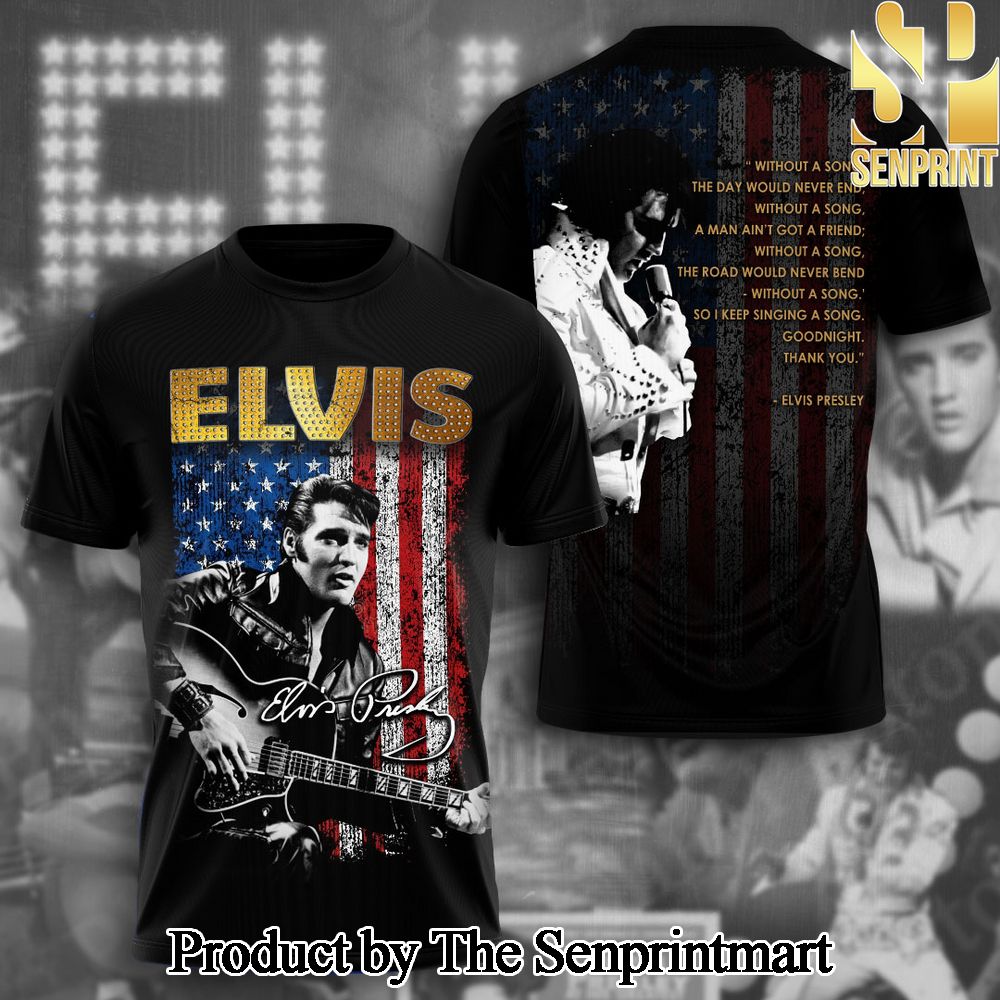 Elvis Presley 3D Full Printed Shirt – SEN5703