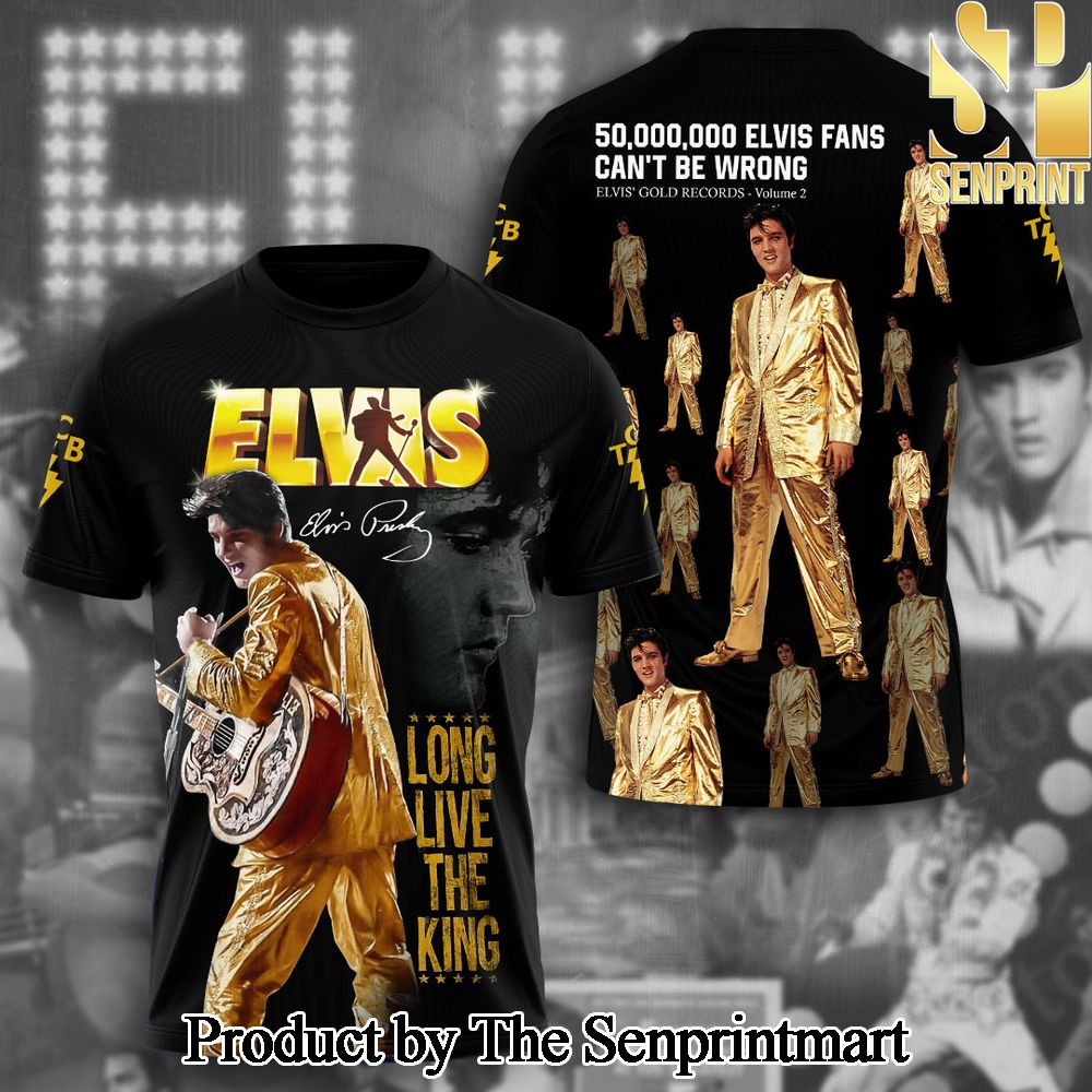 Elvis Presley 3D Full Printed Shirt – SEN5716