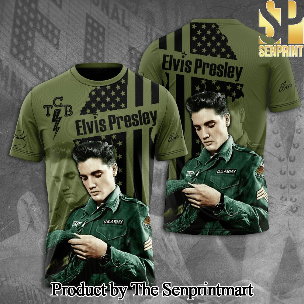 Elvis Presley 3D Full Printed Shirt – SEN5750