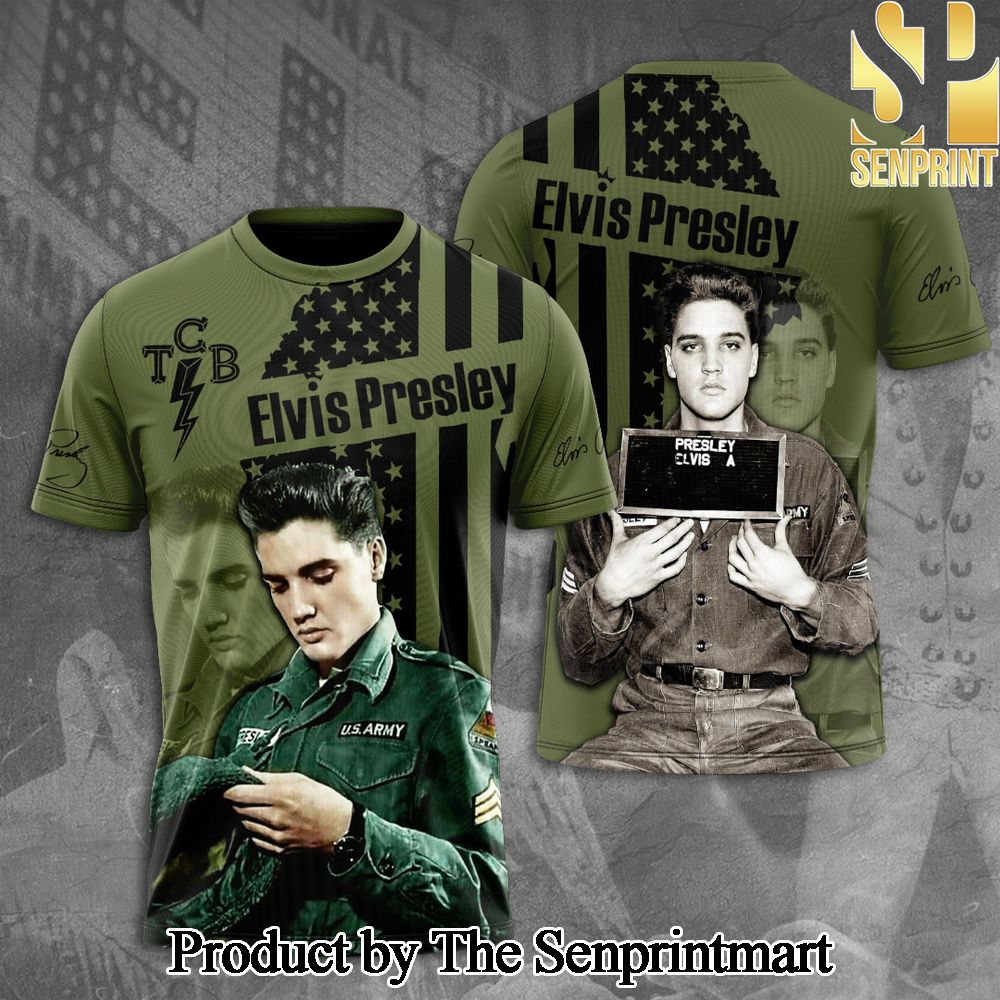 Elvis Presley 3D Full Printed Shirt – SEN5764