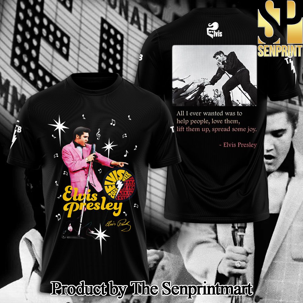 Elvis Presley 3D Full Printed Shirt – SEN5785