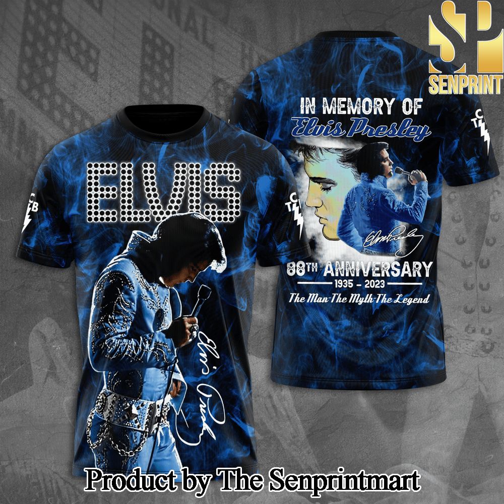 Elvis Presley 3D Full Printed Shirt – SEN5791