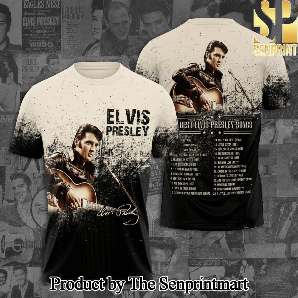 Elvis Presley 3D Full Printed Shirt – SEN6138