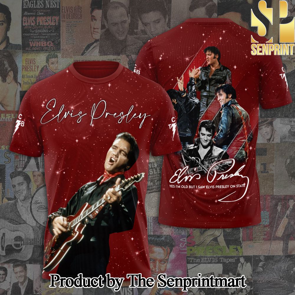 Elvis Presley 3D Full Printed Shirt – SEN6139